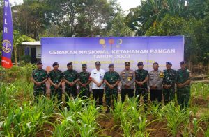 LANTAMAL III JAKARTA HADIRI GERAKAN NASIONAL KETAHANAN PANGAN TAHUN 2023