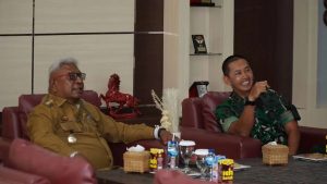 Danbrigif 20 Kostrad Terima Kunjungan Wakil Bupati Timika