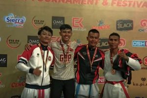 Karateka Yonif 328 Kostrad Juara Ivent UPI Karate Cup IV 2023