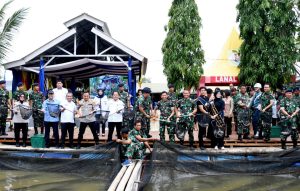Pangkalan TNI Angkatan Laut Palembang Gelar Gerakan Nasional Ketahanan Pangan Tahun 2023
