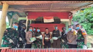 Satgas Pamtas RI-Malaysia Yonarmed 10 Kostrad Gagalkan Upaya Penyelundupan 21 Kg Sabu