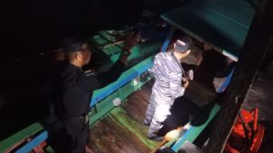 Wujud Sinergitas, TNI AL dan PSDKP Lakukan Patroli Laut