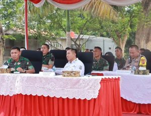 PPangdivif 1 Kostrad Hadiri Gerakan Nasional Ketahanan Pangan 2023 di Yonif 305