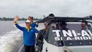 Lanal Dumai Turut Serta Sukseskan Pembukaan Festival Mancing di Laut Dumai Tahun 2023