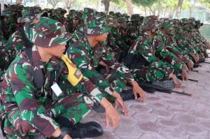 Brigif 6 Kostrad Gelar Upacara Pembukaan Latihan Pertempuran Hutan Satjar Kostrad TA 2023