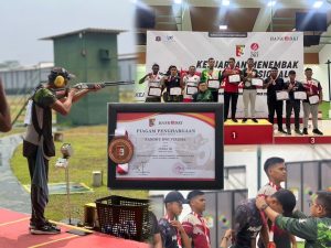 Pratu Virgha, Petembak Muda Tri Dharma, Raih Prestasi pada Kejuaraan Menembak Tingkat Nasional Kategori Team Trap Man Shotgun Jarak 100 Meter