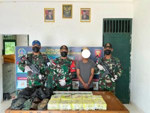 Butuh 1 Minggu, Satgas Yonarmed 10 Kostrad Berhasil Gagalkan Penyelundupan Sabu 31 Kg di Perbatasan RI – Malaysia