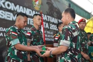 Pangdivif 3 Kostrad Ikuti Apel Komandan Satuan (Apel Dansat) TNI AD