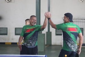 Pangdivif 3 Kostrad, Bersama Pejabat Utama (PJU) dan Para Perwira Divif 3 Kostrad Olahraga bersama
