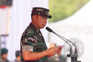 Siap Amankan dan Sukseskan Pemilu 2024, Kasad Pimpin Apel Gelar Pasukan