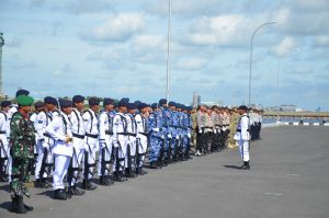 Komandan Lanal Dumai Pimpin Upacara Peringatan Hari Pahlawan Tahun 2023