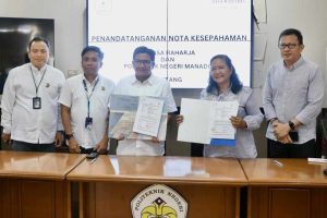 PT Jasa Raharja dan Politeknik Negeri Manado Bersinergi Untuk Meningkatkan Keselamatan Lalu Lintas