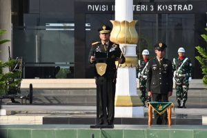 Pangdivif 3 Kostrad Pimpin Peringatan Hari Pahlawan di Divif 3 Kostrad