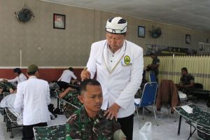 Peringati HUT Ke-37, Yonbekang 2 Kostrad Gelar Pengobatan Holistik