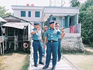 DANLANAL LAKSANAKAN SAFARI POSAL DAN POS BINPOTMAR DIBAWAH JAJARAN LANAL BINTAN
