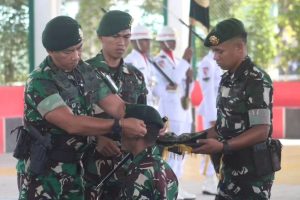 Komandan Brigif 20 Kostrad Resmikan Prajurit Baru Jadi Warga Brigif 20 Kostrad