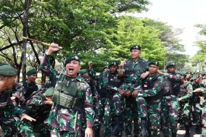 Pangdivif 3 Kostrad Berikan Penekanan dan Dukungan Moril serta Motivasi kepada Prajurit Yonif 432 Kostrad