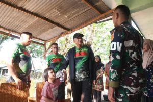 Jaga Moril Prajurit, Pangdivif 3 Kostrad Olahraga Bersama Prajurit Yonif 433 Kostrad