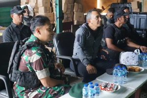 Berkunjung ke Keneyam Nduga, Dansatgas Elang IV Kunjungi Pos Kotis Satgas Mobile Yonif 411 Kostrad