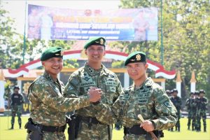 Mayor Inf Yakhya Wisnu Arianto, S.Sos. M.H. Resmi Jabat Danyonif 501 Kostrad