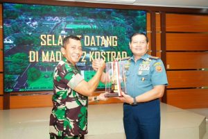 Panglima TNI Laksamana TNI Yudo Margono Kunjungi Markas Divif 2 Kostrad