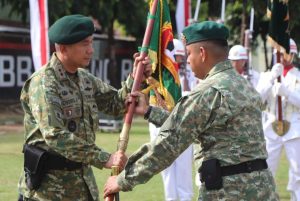 Pangdivif 3 Kostrad Pimpin Sertijab, Resmikan Monumen Tugu Meriam, Paud dan Dapur Siaga