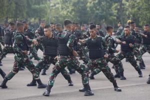 Madivif 1 Kostrad Laksanakan Pengecekan Kamampuan Beladiri Taktis Satjar Divif 1 Kostrad