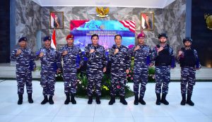 Pemberian Penghargaan Kepala Staf Angkatan Laut Kepada Prajurit Lanal Dumai Yang Berhasil Gagalkan Peredaran Narkoba