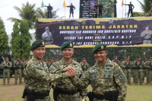Tongkat Komando Danyonif 412 Kostrad Resmi Diserahterimakan