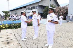 Komandan Lanal Dumai Hadiri Sertijab Danlantamal I Belawan