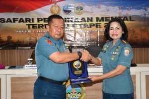 Keluarga Besar Lanal Bandung Wujudkan Mental Tangguh Prajurit Jalasena Dalam Safari Pembinaan Mental Terpadu 2023