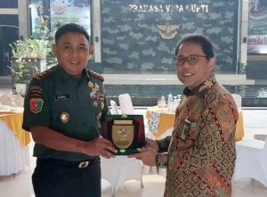 Pangdivif 1 Kostrad Terima Kunjungan Kepala Kantor Pajak Pratama Kota Depok dan Kota Bekasi