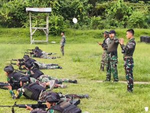 Tingkatkan Kemampuan Dasar, Prajurit Brigif 20 Kostrad Berlatih Menembak
