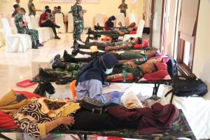 Donor Darah, Kontrubisi Nyata Pasukan Pandawa Kostrad Dalam Aksi Membantu Sesama