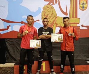 Atlet Batalyon Zeni Tempur 10 Kostrad meraih Emas pada Event Kejurprov Wushu Jatim 2023
