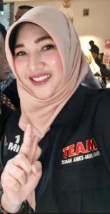 Janiarti Wulan Sari ; “Kalau Anies Baswedan Kita Tahu Sepak Terjangnya Sudah Tidak Diragukan Lagi Karena Saat Beliau Menjadi Gubernur DKI Jakarta Sudah Terlihat Kerja Nyatanya & Rakyat Bisa Menilai Banyak Prestasi Yang Dibuatnya”