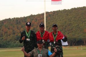 Serda Kristiyono, Prajurit Yonif 411 Kostrad Raih Juara Lomba Tembak AARM ke-31 di Thailand