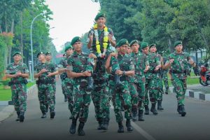Danyonif 328 Kostrad Sambut Tim Orienteering Yonif 328/Dirgahayu