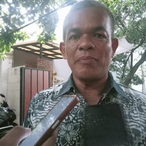 Suhardi Soud (Ketua KPU Provinsi NTB) Menghadiri Deklarasi Pemilu Damai Di Gedung KPU Pusat Jakarta
