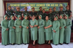 Sambut HUT Ke-78 Armed TNI AD, Yonarmed 11 Gelar Aksi Donor Darah