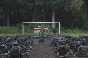 Kasbrigif 13 Divif 1 Kostrad Tutup Latihan Penyiapan Pratugas Yonif 323