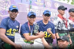 Prajurit Yonif 432/WSJ Kostrad Raih Juara Event Shooting Championship Tri Budi Sakti Cup