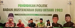 Bamus Suku Betawi1982 Menggelar Pelatihan Pendidikan Politik Dalam Meningkatkan partisipasi Politik Masyarakat Betawi