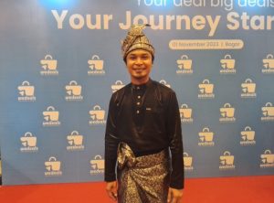 Dobby Lega Putra (CEO PT. Konakami Digital Indonesia) Menghadiri  Acara Launching Produk “WeDeals” di Gedung Puri Begawan, Kota Bogor.