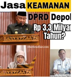 Ada Anggaran Aneh, Apa Betul Satpam DPRD Depok Bergaji Rp 7 Juta Per-Bulan??
