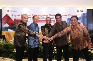 Gelar RUPSLB, Semen Baturaja Angkat Komisaris dan Direksi Baru
