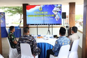 DANLANTAMAL III JAKARTA HADIRI PERESMIAN KAMPUNG BAHARI NUSANTARA TAHUN 2023
