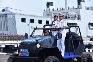 DANLANTAMAL III JAKARTA HADIRI UPACARA HARI ARMADA RI TAHUN 2023