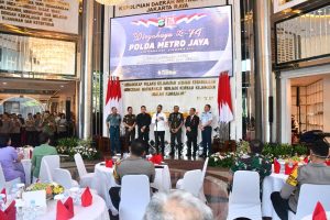 LANTAMAL III JAKARTA HADIRI TASYAKURAN PERINGATAN HUT KE-74 POLDA METRO JAYA TAHUN 2023
