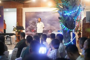 DANLANTAMAL III JAKARTA MENGHADIRI ACARA SYUKURAN DAN PEMBUBARAN PANITIA HARI ARMADA TAHUN 2023